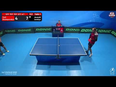 00:00 Yurii Shchepanskyi 2  - 3 Anatolii Levshyn West 5 WIN CUP 19.10.2022 | TABLE TENNIS WINCUP