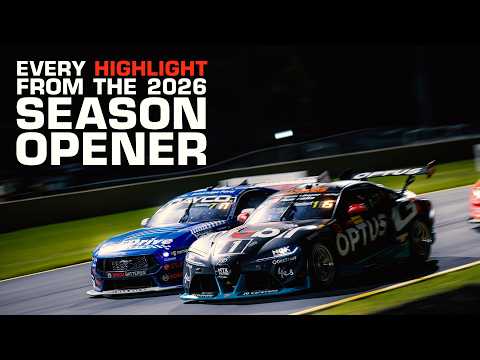 Every Race Highlight From The 2026 Season Opener | 2026 Repco Supercars Championship