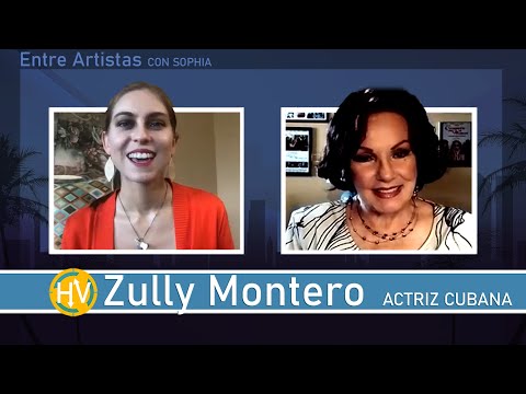 A la Hora | Entre Artistas con Sophia | Zully Montero