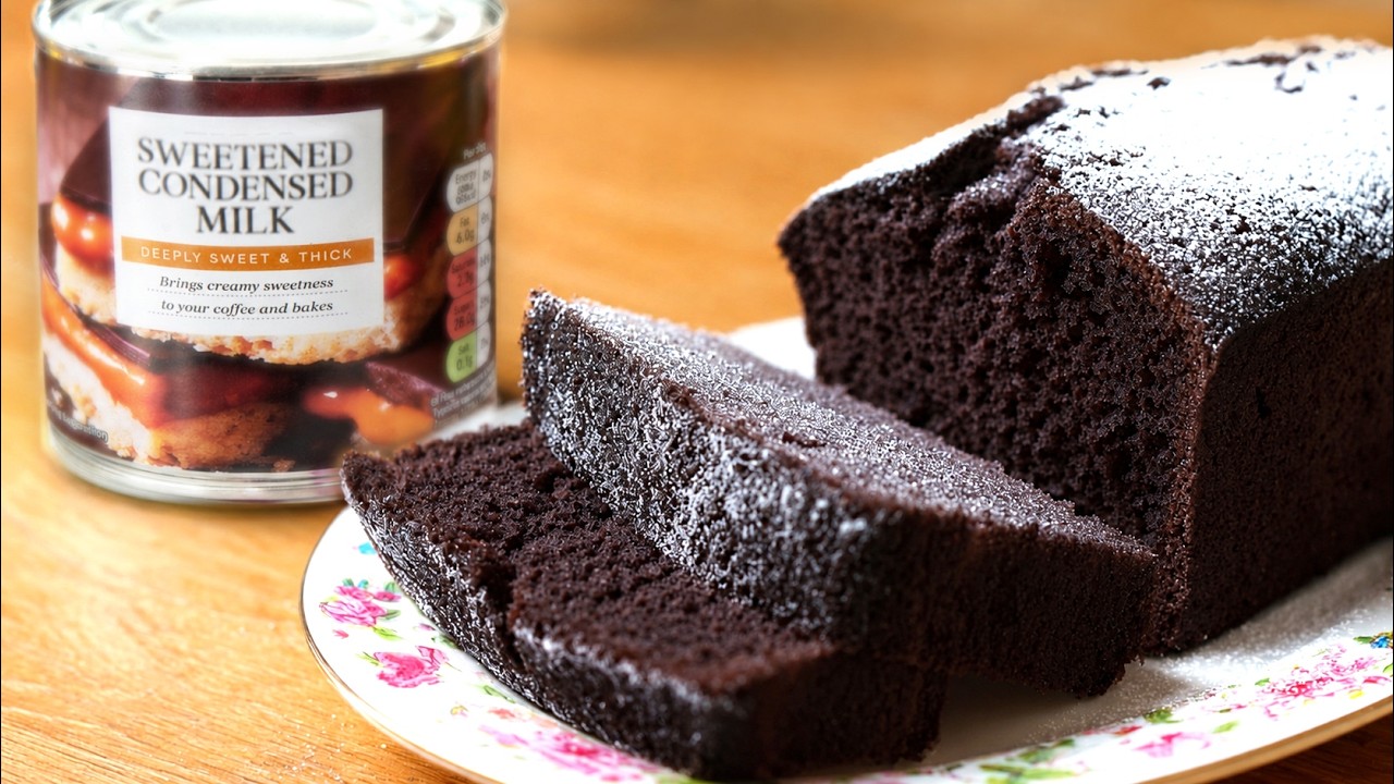 Condensed Milk Chocolate Cake: Knocked up in 5 minutes!