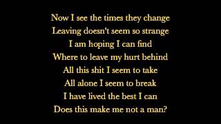 Alone I Break - Korn (Lyrics)