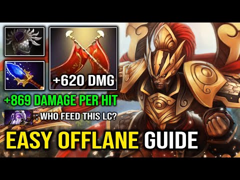BRUTAL +869 Damage Per Hit Nonstop Solo Duel LC with OP Hit Like a Truck EZ Offlane Dota 2