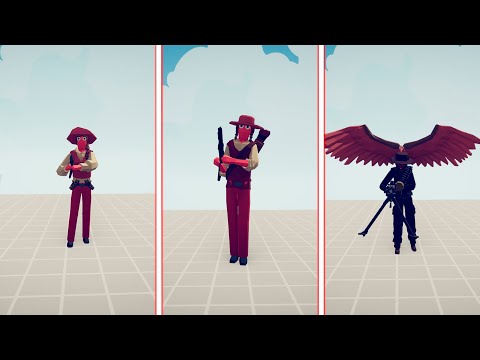 EVOLUTION of DEADEYE | Totally Accurate Battle Simulator #evolution #tabs