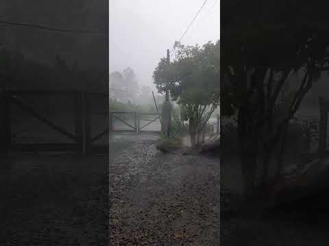 tempestade  feia em Rio do Campo Santa Catarina
