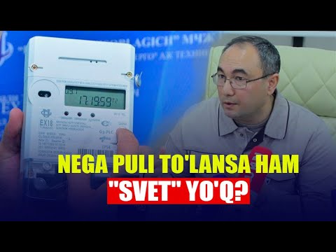 Nega toʻlovdan keyin ham avtomatik elektr hisoblagichlar orqali “svet” yonmayapti?