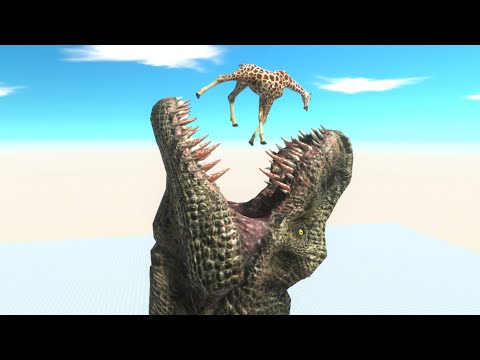 Who Can Survive In The Giant Mouth? ► Animal Revolt Battle Simulator