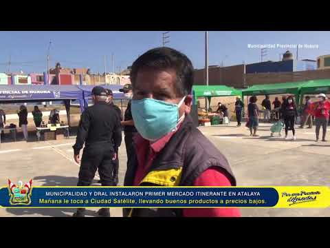 CON GRAN ÉXITO LA MPH INSTALÓ EL MERCADO ITINERANTE EN EL POPULOSO SECTOR DE ATALAYA