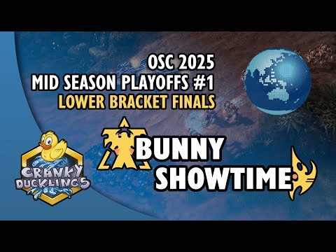 Bunny vs ShoWTimE - TvP | LB Finals - OSC 2025 Mid Season Playoffs #1 | StarCraft 2 Tournament