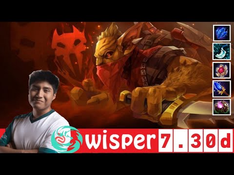 [DOTA 2] bc.Wisper the BOUNTY HUNTER [OFFLANE] [7.30d]