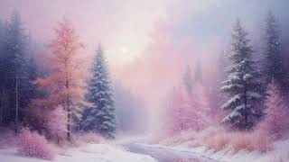 Animated Snowy Winter Landscape