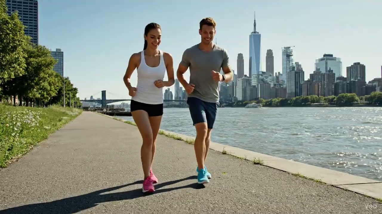 AI promotional video sneakers step zero