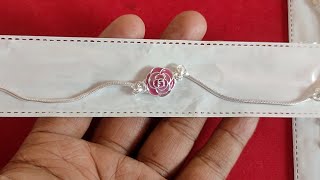 Latest Silver Rakhi Designs With Price 2021/Silver Rakhi Designs@saijewellerssj16