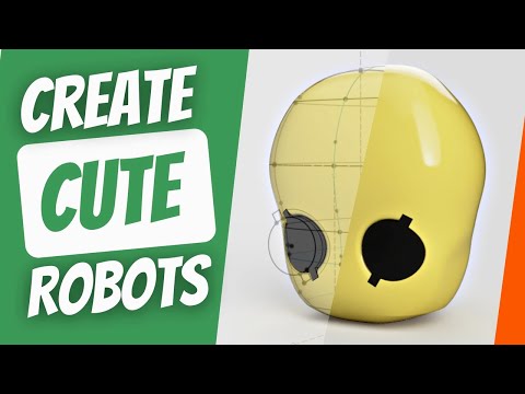 YouTube Thumbnail for How to create Cute Robots in Fusion 360