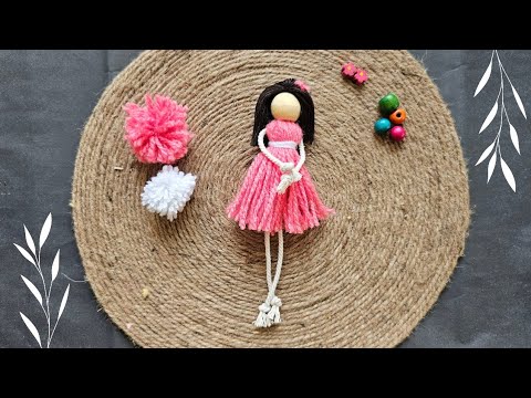 Macrame doll | tutorial for beginners | How to make macrame dolls | DIY
