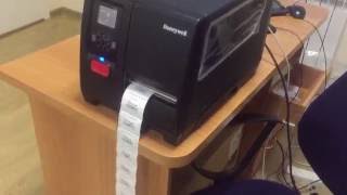 Принтер этикеток (термотрансферный, 203dpi) Honeywell PM42