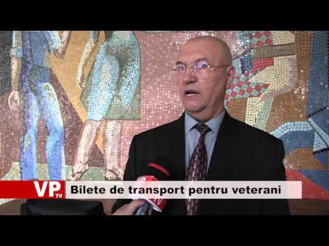 Bilete de transport pentru veterani