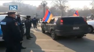 Ավտոերթ Երևանում, որ դավաճանը գնա: Լրաբեր - 25.01.2021