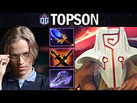OG.TOPSON JUGGERNAUT WITH MAGE SLAYER - DOTA 2 7.28 GAMEPLAY