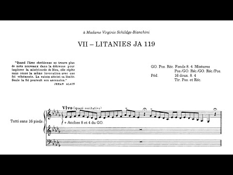 J. Alain - Litanies pour orgue, JA 119 - Maria Krajewska