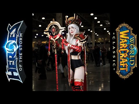 HotS / WoW High Inquisitor Whitemane Cosplay at Comic Con Russia 2019