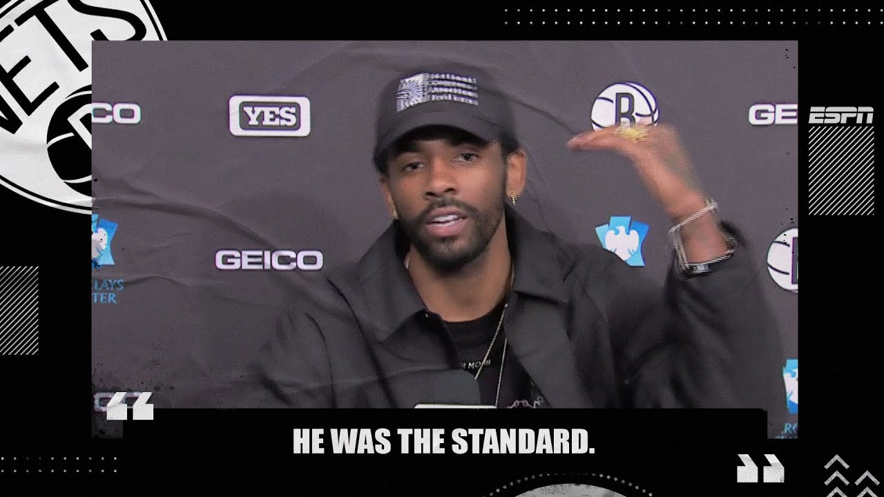 Kyrie Irving wants Kobe Bryant to be the NBA logo | NBA on ESPN