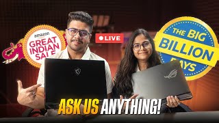 🔴Techy Bears LIVE | Best Amazon & Flipkart Sale Deals - #AskUsAnything