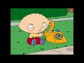 Stewie Tries To Talk On His Sesame Street Phone