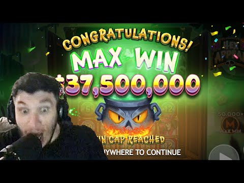 TRAINWRECKSTV WINS $37 MILLION DOLLARS SLOT MAX WIN! 50,000X