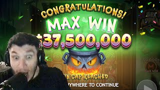 TRAINWRECKSTV WINS $37 MILLION DOLLARS SLOT MAX WIN! 50,000X
