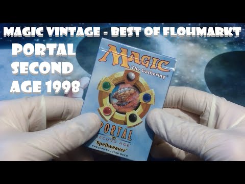 Magic Vintage Schätze 80: BEST OF FLOHMARKT - Teil 41: PORTAL SECOND AGE (1998) Deck SPELLWEAVER