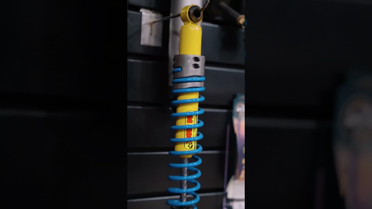 Suspension brands on display in the All Four x 4 Kotara showroom