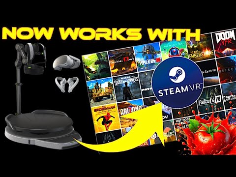 The Virtuix Omni One VR Treadmill Now Works With Steam VR?