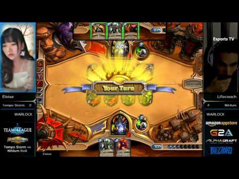 Eloise vs Lifecoach | Nihilum vs Tempo Storm Game 7 | Hearthstone Quarterfinals ATLC 2015