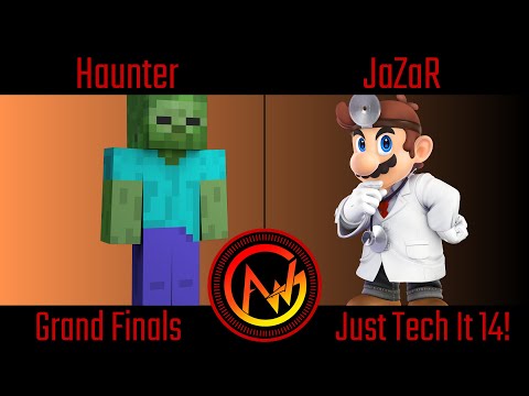 AWG Just Tech It 14 Grand Finals - Haunter (Steve) Vs JaZaR (Dr Mario) Smash Ultimate - SSBU
