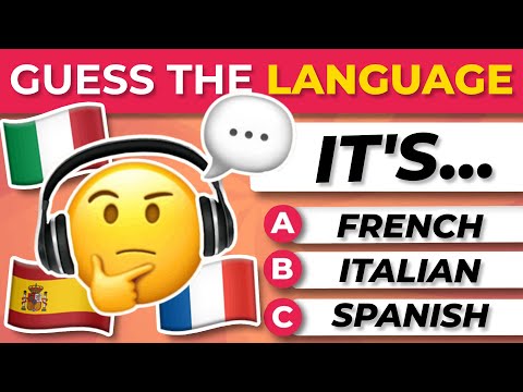 GUESS THE LANGUAGE BY AUDIO 🎧 | Geography Quiz