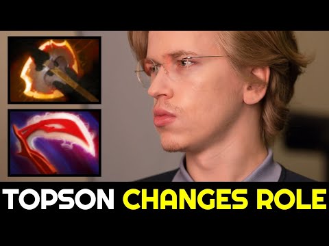 TOPSON Changes Role? Hard Practicing Position 1 Dota 2
