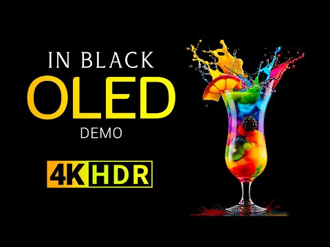 In Black OLED Demo HDR 4k Ultra HD Dolby Vision 60fps -  Oled Test
