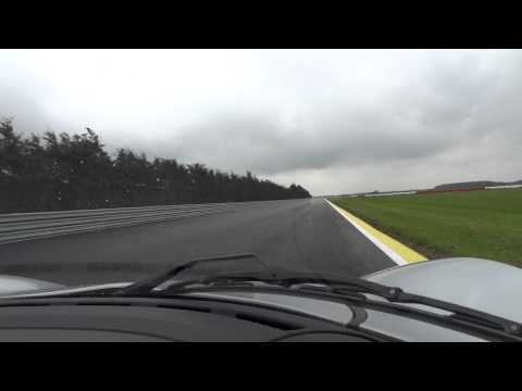 Lotus Exige S V6 on Test Track at Hethel