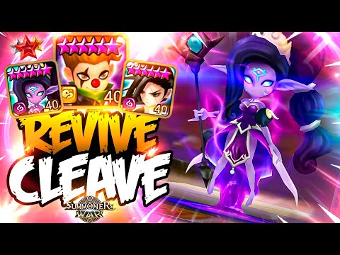 REVIVE CLEAVE TEAM with Tilasha and Lushen - Summoners War