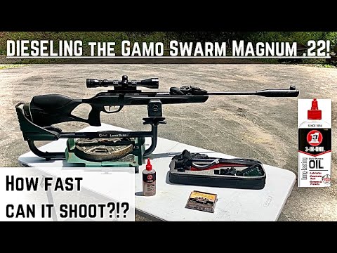 Dieseling the Gamo Swarm Magnum .22!