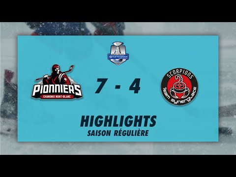 Pionniers de Chamonix 7-4 Scorpions de Mulhouse - Highlights - Synerglace Ligue Magnus 2022/23