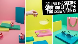 BEHIND THE SCENES SHOOTING A STILL LIFE PROJECT