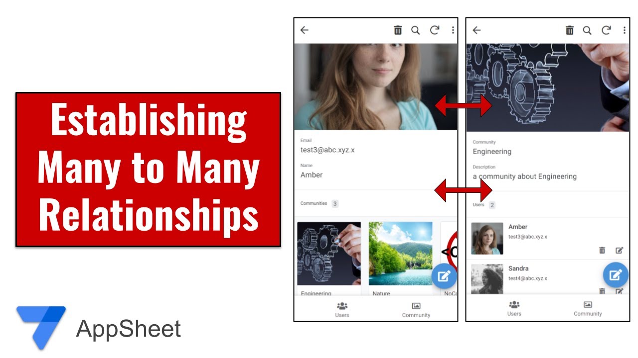 Establishing Many to Many Relationships in AppSheet