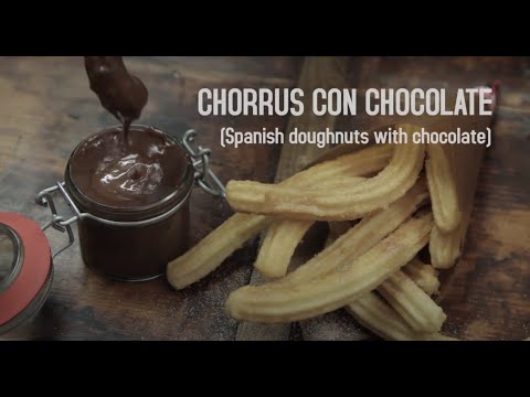 The Aunthentic Churros con Chocolate