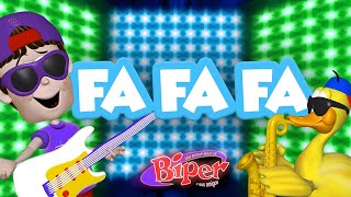 Biper y sus Amigos | 🎼Fa Fa Fa 🎷🎹🎸(Video Oficial)