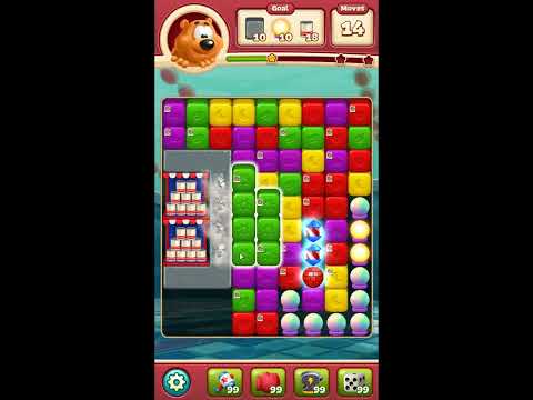 Toon Blast Level 7995 - NO BOOSTERS 🐻🐺🐱 | SKILLGAMING ✔️