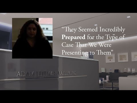 “They Seemed Incredibly Prepared for the Type of Case That We Were Presenting to Them” testimonial video thumbnail
