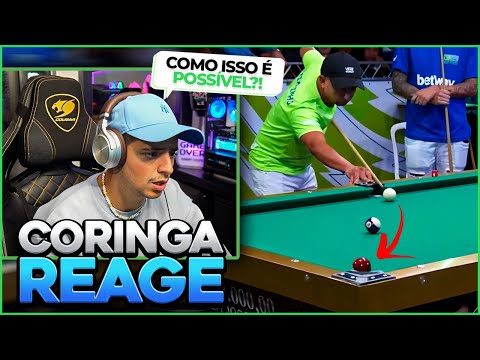 LOUD CORINGA REAGINDO A BAIANINHO DE MAUÁ O BRUXO DA SINUCA!