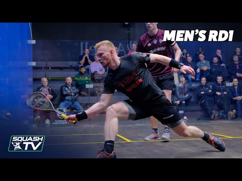 AJ Bell National Squash Championships 2020 -  Men's Rd1 Highlights