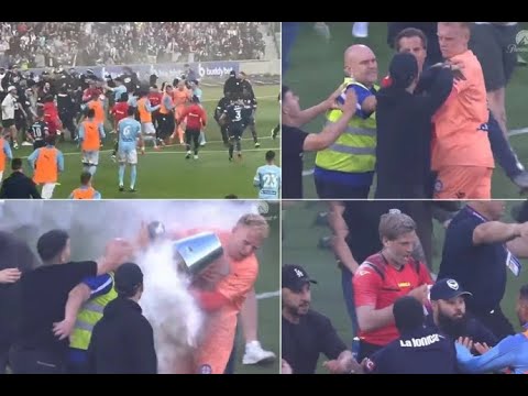Soccer Riot caused by APL/Corporate Welfare Melbourne Victory VS City